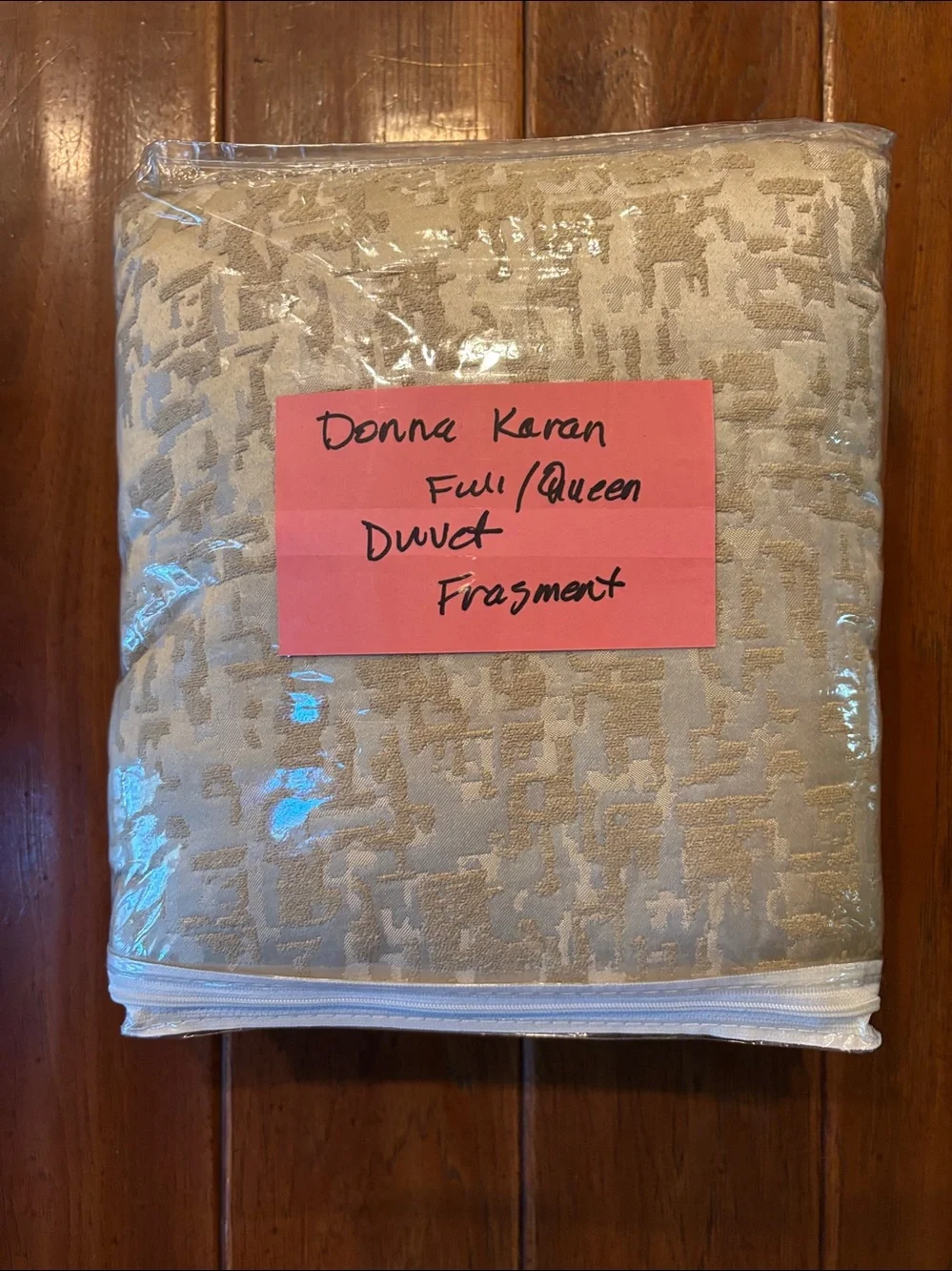 Donna Karan Home Fragment Full/Queen Duvet Cover